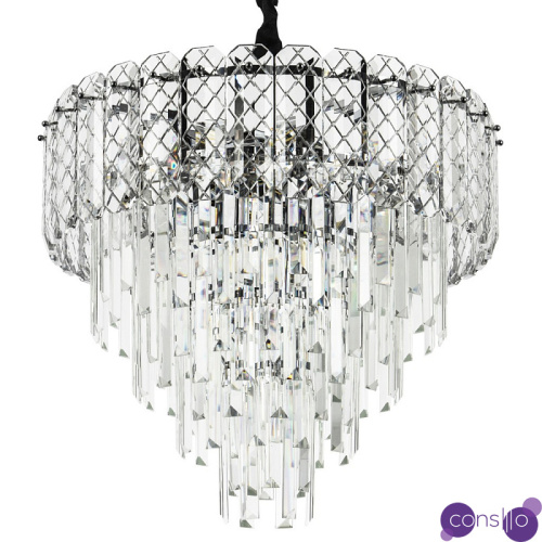 Хрустальная люстра Harmonica Crystal Chrome Chandelier 10