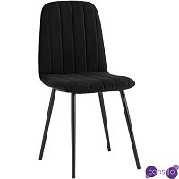 Стул Easy Chair Велюр Черный цвет