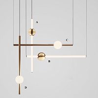 Подвесной светильник lee broom ORION GLOBE LIGHT 66