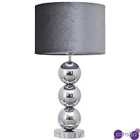 Настольная лампа с основанием в виде металлических сфер Balance Table Lamp Chrome