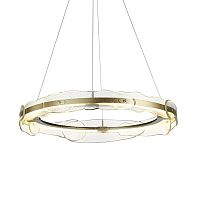 Люстра Ring horizontal glass chandelier