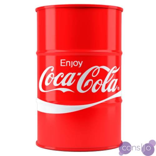 Декоративная бочка Coca-cola