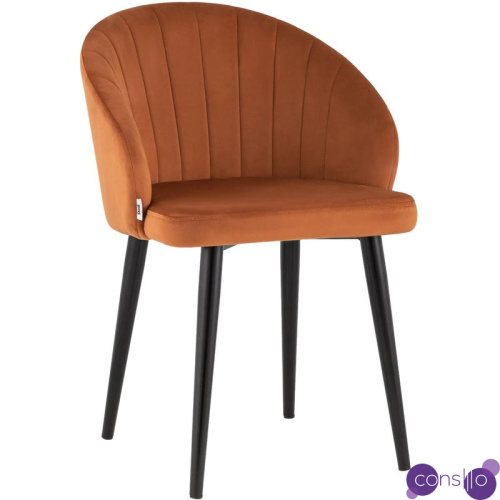 Стул Balsari Chair Терракотовый Велюр