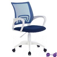 Офисное кресло с основанием из белого пластика Desk chairs Blue