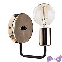 Бра Loft Industrial Glossy Gold Sconces