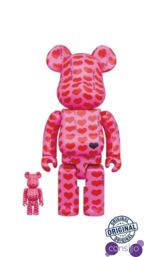 earbrick Pink Heart 400% (28cm)