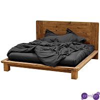Кровать в стиле лофт из массива сосны Terence Bed