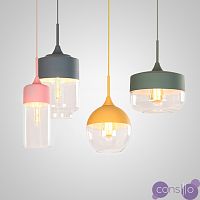 Серия подвесных светильников 4 форм и цветовых комбинаций NORD COLOR