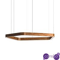 Подвесной дизайнерский светильник Light Ring Horizontal Polygonal by HENGE