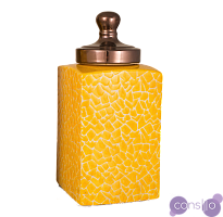 Ваза c крышкой Yellow Giraffe