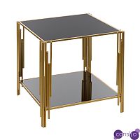 Квадратный приставной стол Accord Gold