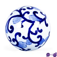 Статуэтка Blue & White Pattern Ball