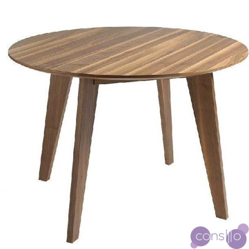 Обеденный стол круглый деревянный 120 см GOB-N5450 от Angel Cerda