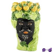 Ваза Vase Lemon Head Man Lime