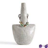 Ваза Ceramic Vase Beads On The Ears