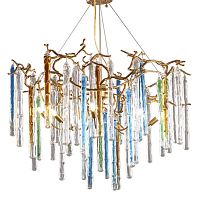 Люстра Waterfall Chandelier Blue