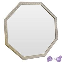 Зеркало восьмиугольное бежевое Uslada