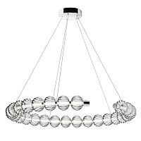 Светильник кольцо со стеклянными шарами Balls Lamp