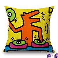 Подушка Keith Haring 3