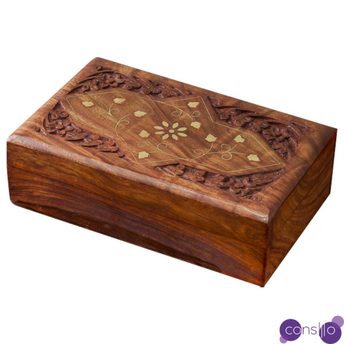 Шкатулка Damini Indian Inlay Box