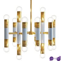 Люстра из латуни Stamens 20 ламп