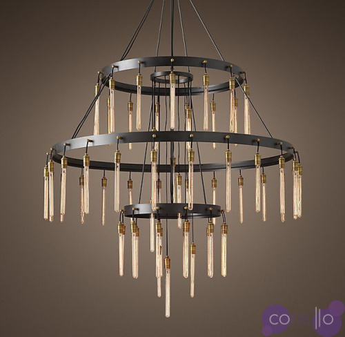 Люстра RH Axis Three-Tier Chandelier designed by Jon Sarriugarte