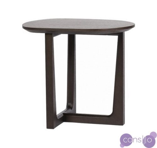 Приставной столик деревянный коричневый John Brown