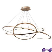 Люстра Plexus Ring Horizontal Trio Gold