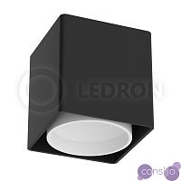 Накладной светильник LeDron KEA ED GU10 Black White