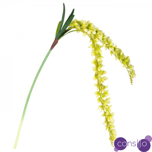 Декоративный искусственный цветок Yellow Wisteria