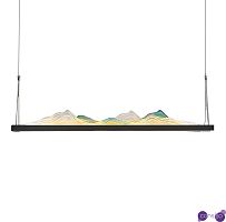 Люстра дизайнерская горизонтальная Galvin by Light Room