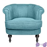 Кресло Charlotte Bronte голубое