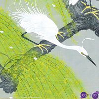 Обои ручная роспись Herons & Willows Spring