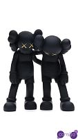 Kaws Along Black