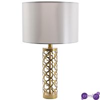 Настольная лампа Arabesque Quatrefoil Drum Table Lamp