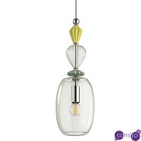 Подвесной светильник Iris Glas hanging lamp candy B chrome