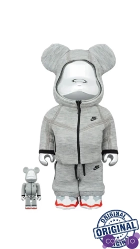  Bearbrick Nike Tech Fleece N98 400% (28cm)