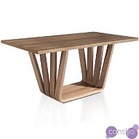 Обеденный стол деревянный с фигурной ножкой 180 см MI1358 от Angel Cerda