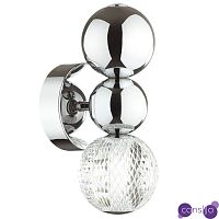 Светодиодное бра Crystal Globule Small Хром