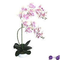 Декоративный искусственный цветок Orchid light pink