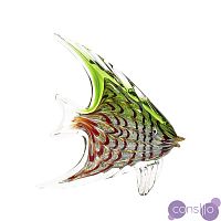 Статуэтка Glass Fish Red-Green