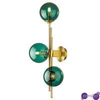 Бра TRILOGY WALL SCONCE Turquoise glass 70