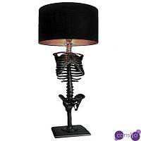 Настольная Лампа Черный Скелет 35 см