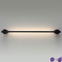 Черное светодиодное бра Trumpet tube