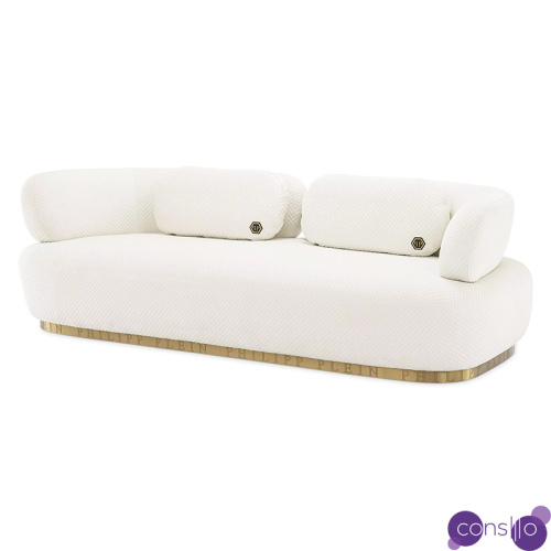 Диван Philipp Plein Sofa Signature Белый