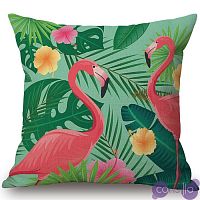 Декоративная подушка Pink Flamingo #16