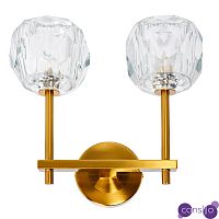 Бра RH Boule de Cristal Double Wall Lamp Gold