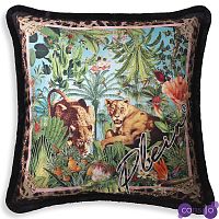 Подушка Philipp Plein Cushion Silk Exotic 70 x 70