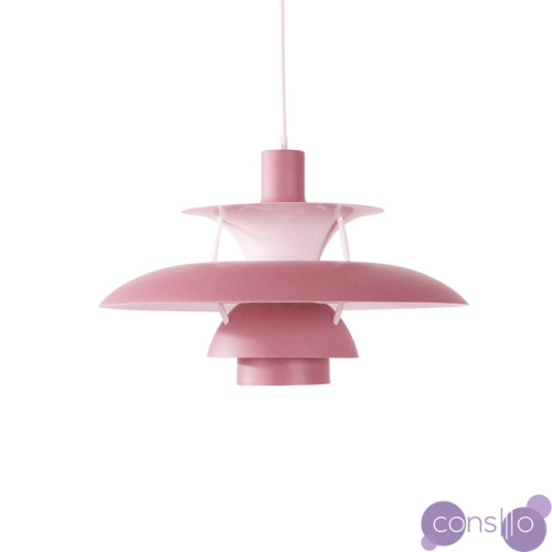 Подвесной светильник PH 5 by Louis Poulse (розовый)