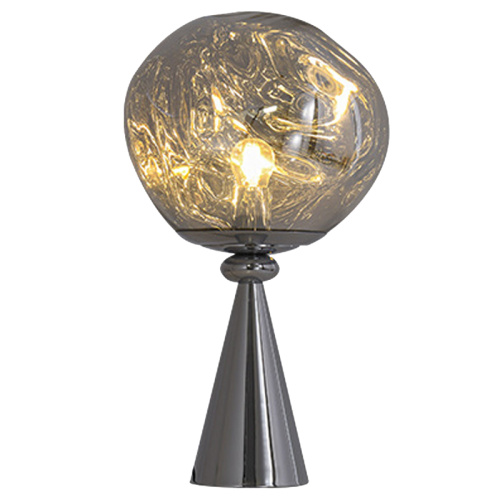 Настольная лампа Kaine Glass Metal Table Lamp